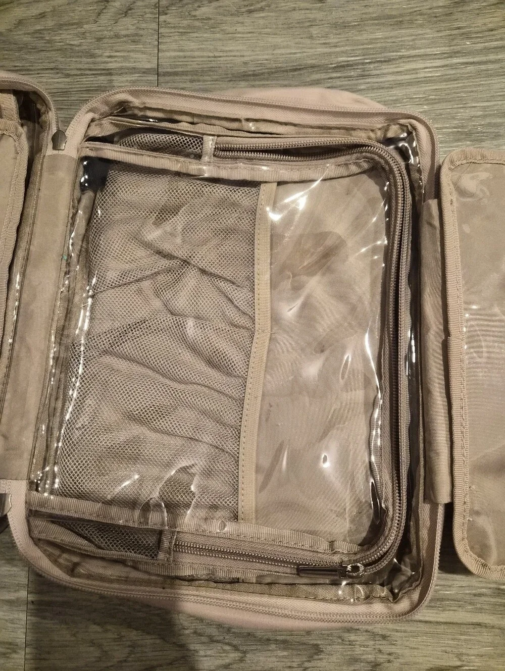 Quilted Light Pink Travel Tote Bag